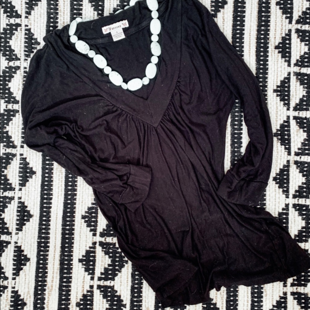3/4 sleeve tee shirt